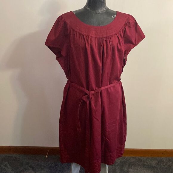 Merona dress, size 3, Burgundy (Cotton) - Picture 1 of 5